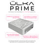 Витяжка настільна ÜLKA PRIME Біла, гарантія 2 роки